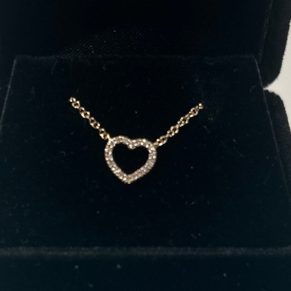 Tiffany Diamond Heart Necklace - Picture 2 of 5